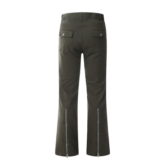 Fashion Slightly Flared Casual Pants Men Ooho