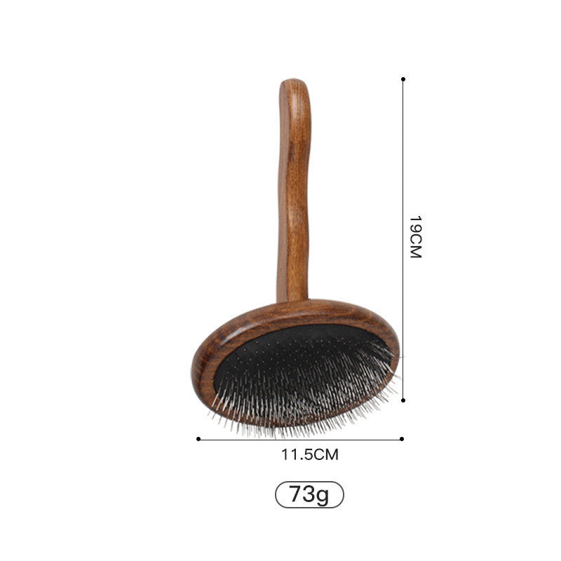 Pet Comb Solid Wood Antique Hair Removing Products Ooho