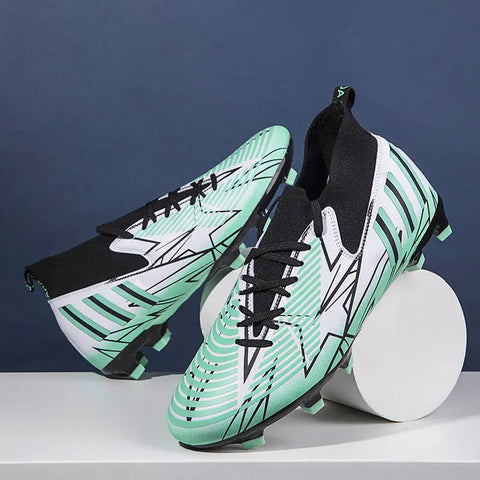 Male Teenager Student Competition Training Soccer Shoes Ooho 