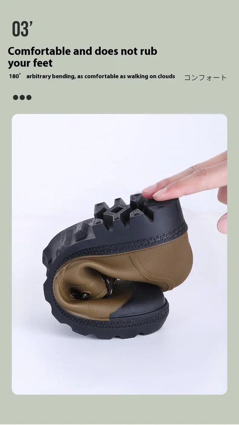 Rain Waterproof Rubber Short Boots Ooho 
