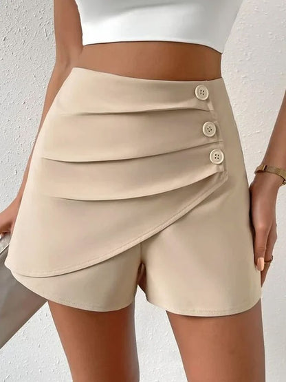 Chic Slim-Fit Light Shorts for Commuting – Comfortable & Stylish Ooho