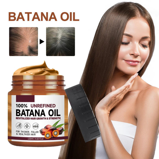 Batana Oil From Honduras - Get Fuller, Thicker, Healthier Hair - Great Gifts For Women  Men Conditioner Haircare Silky - Hair Nutrition Ooho