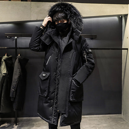 Fur Collar Big Goose Men's Parka Jacket Ooho