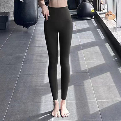 Fleece Thickened Winter Leggings for Women – High Waist Tummy Control Skinny Shark Pants, Warm Slimming Yoga Tights (-20°C to 5°C) Ooho